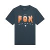 T-SHIRT FOX BLOCK 195 ORIGINAL DEEP COBALT L